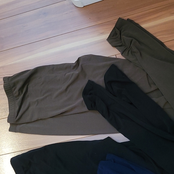 Nwt 3 pairs KIM AND CO. Brazil knit ruched legging - Picture 8 of 8